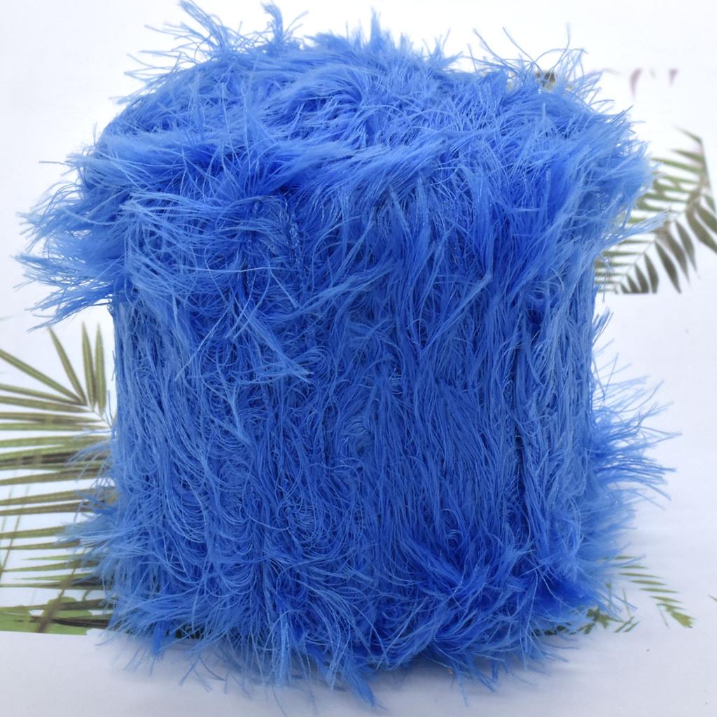 6 шт. 300 г/10,56 унц. Пряжа из норкового велюра Сверхмягкая плюшевая пряжа для вязания спицами и крючком Роскошная пряжа для рукоделия для пледов, шарфов Набор пушистой пряжи для рукоделияcx