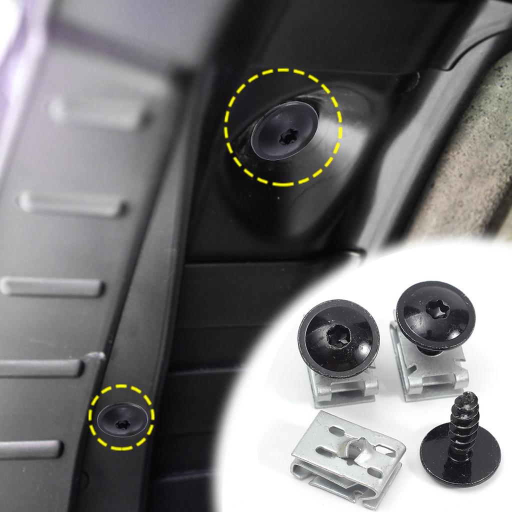 Car Self Tapping Torx Screws Speed Nut Kit N90974701 Belly Pan Splash Guard Retainer for VW Auto Underbody Bumper Fasteners