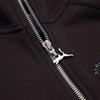 Puma T7 Спортивная куртка в стиле ретро с воротником-стойкой, женская куртка, черная 622251-01