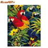 Birds Picture DIY Oil Painting by Numbers Modern Home Wall Art Picture Acrylic Paint by Numbers for Living Room Decor