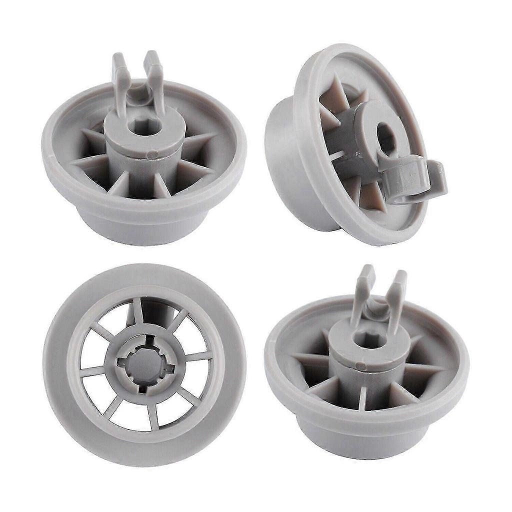 4-Piece Dishwasher Loading Wheels - Compatible with Bosch, Siemens, and Neff - Part Numbers 165314 and 420198 - For Basket and Slide,zxl