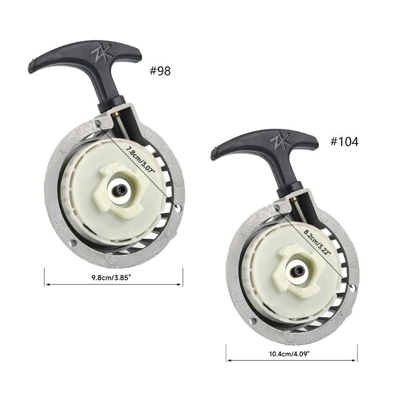 Алюминиевый пусковой стартер для 47 49cc 2-тактного мотоцикла для мотокросса