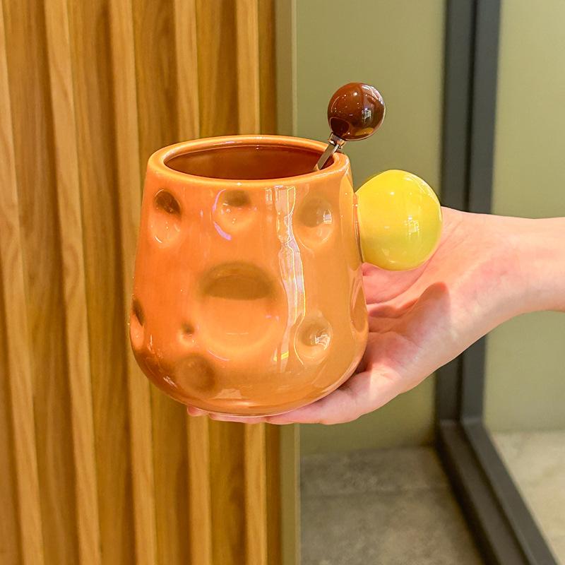 Gifts for Girls with Birthday Gifts Super Beautiful Cheese Ceramic Mug Best Friend Souvenir Gift Box