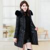Women Lace Up Hooded Parkas Women Fur Cotton Autumn Winter Thick Maxi Quilted Coats Pockets Jackets Warm Outwear