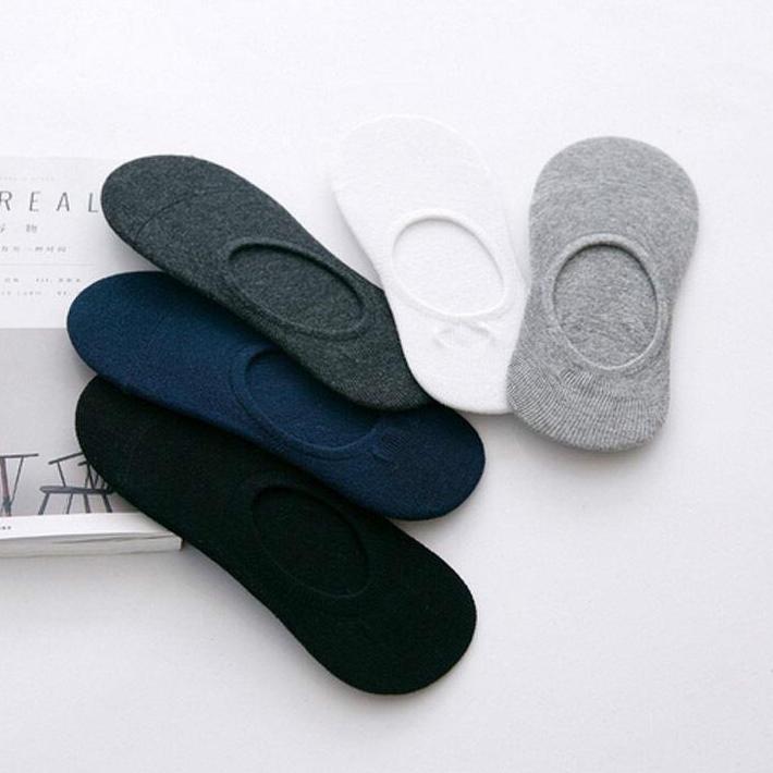 6 пар мужских летних тонких носков больших размеров, хлопковые невидимые силиконовые носки, антибактериальные слипоны