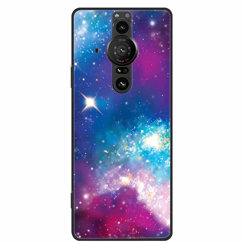 Чехол для SONY XPERIA PRO-I Оригинальный Мягкий Силикон ТПУ Чехлы для Телефона Для SONY XPERIA PRO I Пейзаж Ударопрочный Задняя Крышка Новый Fundas