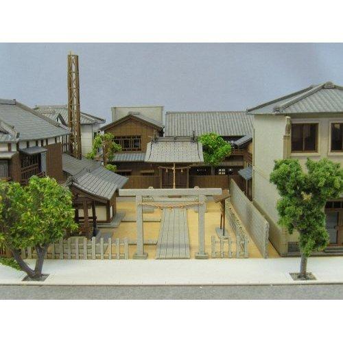 Sankei Nostalgic Diorama Series Маленький храм 1/150