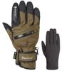 Namelessage Snowboard Gloves for Men and Size with Inner Gloves GORE-TEX Women, AGE-51 Beige, M,