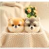 Plush Adorbale Furry Plush Corgi Dog Shiba Inu Fluffy Puppy Soft Doll  Kids Toys