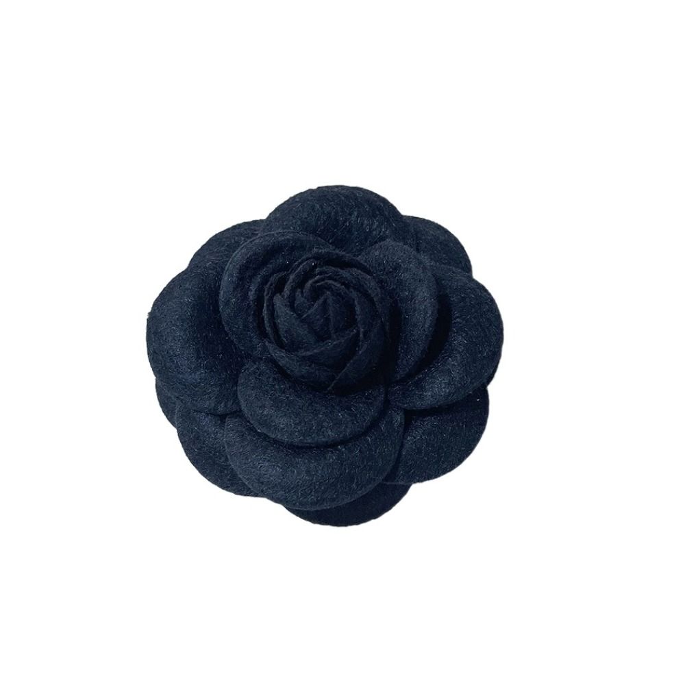 Аксессуары ручной работы из ткани «Цветок камелии» Брошь Jeweley Подарки Брошь-булавка для женщин и девочек