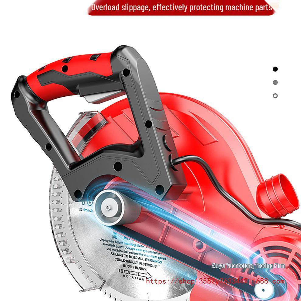 Высокоточная алюминиевая торцовочная пила 10 дюймов, 45º Многофункциональная режущая машина