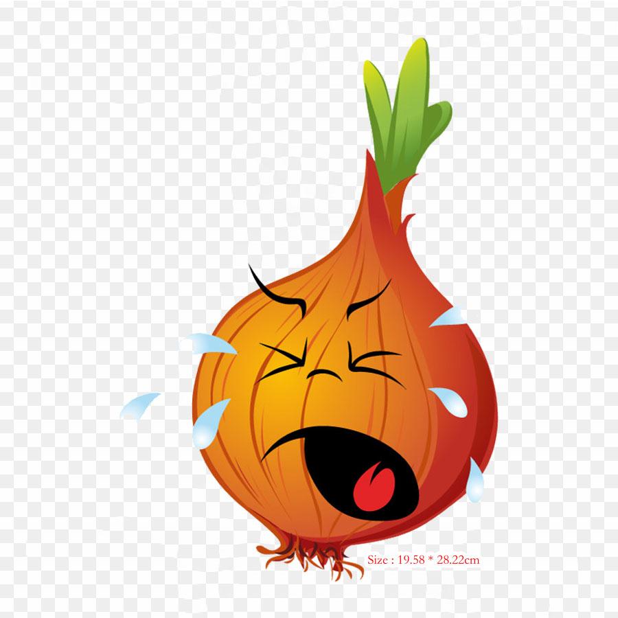 Crying Onion Onion Iron On Heat Transfer Printing Vinyl Patches Sticker for Clothes DIY Appliques Washable Patches
