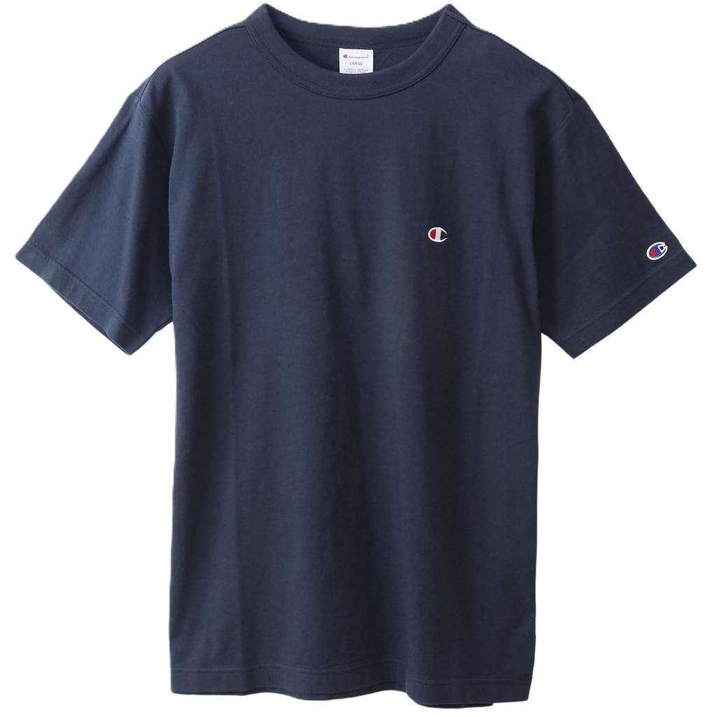 Champion Short Sleeve Classic Cotton Embroidered T-Shirt, 100% Cotton, USA, One-Point Logo, Basic, C3-P300Z-370-XXL