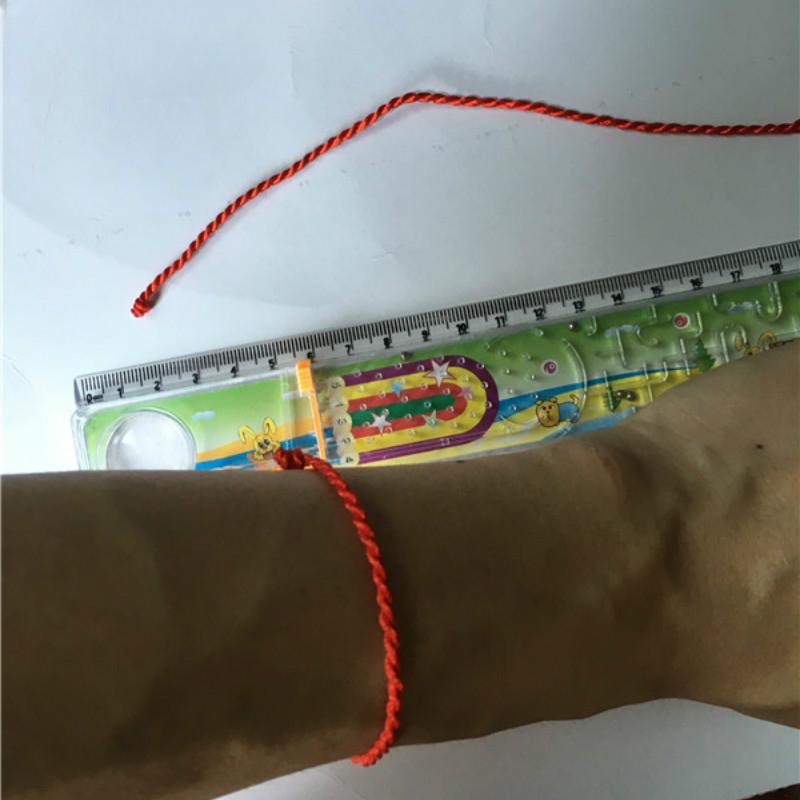 100 Pcs Braided Lucky Red String/Rope/Cord Bracelet Protection Women Men Gifts