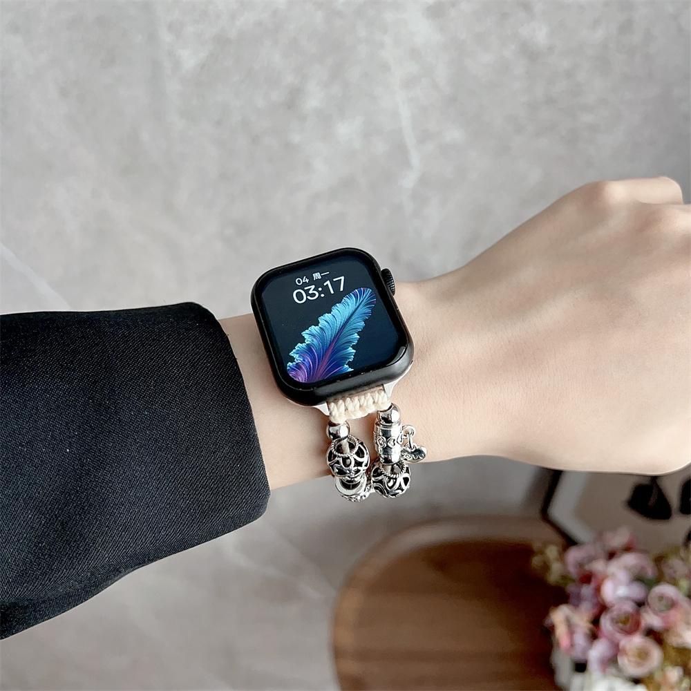 Slim Leather Strap For Apple Watch Band 44mm 40mm 41mm 49mm 42 45 Mm Wrist Women Bracelet iWatch Serie 9 8 7 6 5 4 3 SE Ultra 2