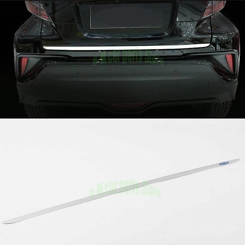 Для Toyota CHR IZOA 2018-накладка задней двери, накладка двери багажника, накладка заднего номерного знака, задняя коробка