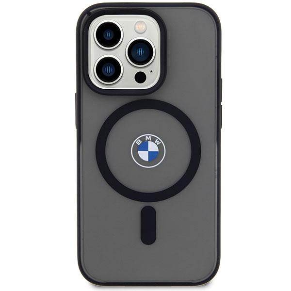 BMW BMHMP14LDSLK iPhone 14 Pro 6.1" case black/black hardcase Signature MagSafe