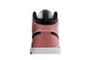 Kids' Sneakers Nike Jordan 1 Mid White Rust Pink Black (GS) White/Rust Pink/Black