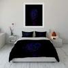 "Geometric Skull Art Decor Set" Soft Comfortable Duvet Cover Bedding Set Included 1*Duvet Cover & 2*Pillowcases, gift