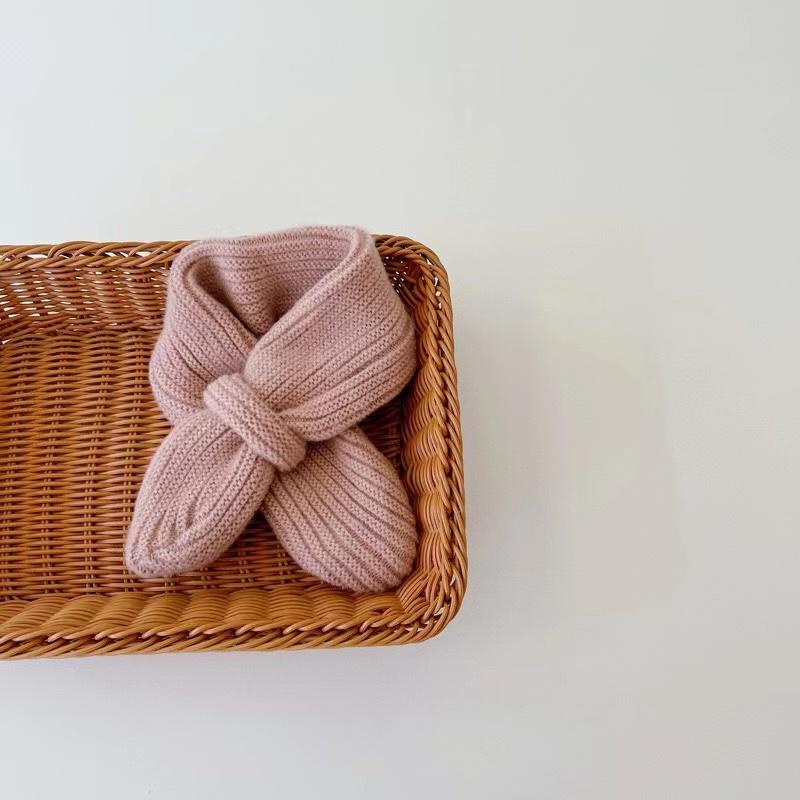 Новый брендовый шарф для детей, детские теплые шарфы, зимний шарф для девочек, детские шерстяные воротники, детские шарфы