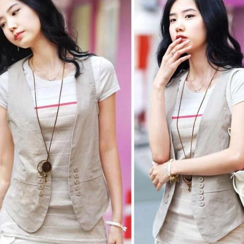 Женский жилет, офисная мода, тонкие пальто, корейский новый повседневный блейзер, черная куртка без рукавов, женский