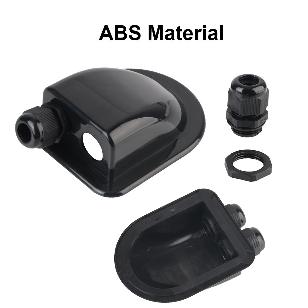 Двойной вход для проводов на крыше, распределительная коробка для солнечных батарей, аксессуары для автофургонов, яхт, караванов, держатель для кабельного разъема, кабельный ввод, сальниковая коробка