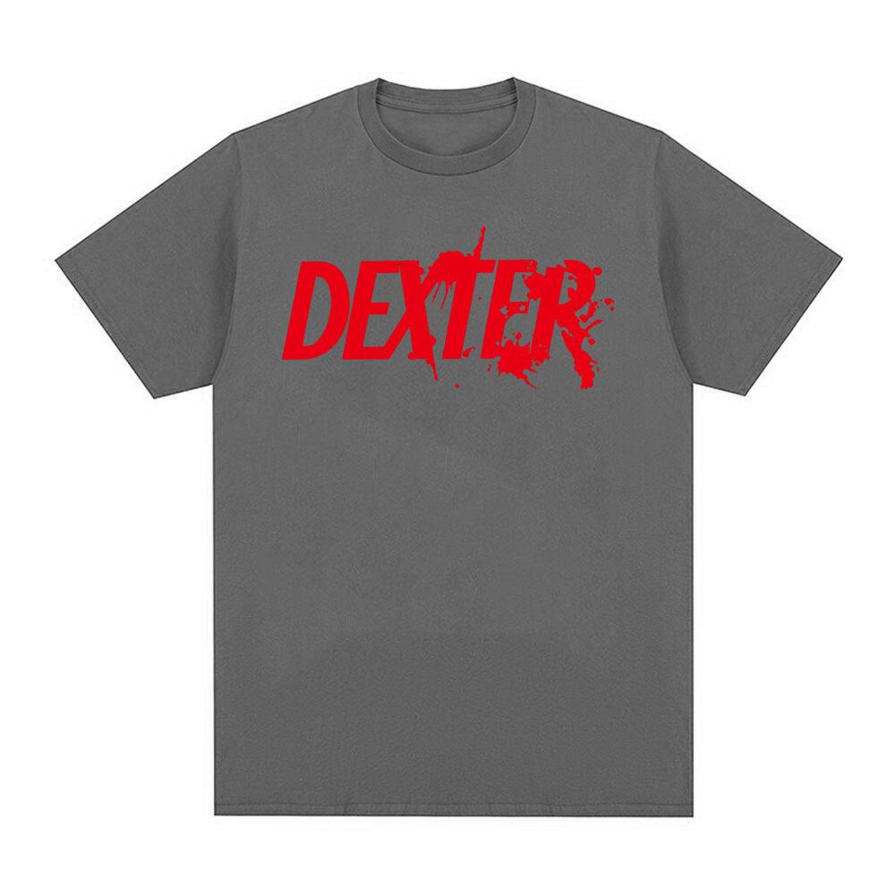 TV Play Dexter Morgan Logo Print Tshirts Mens Women Clothing Casual Short Sleeve T Shirt High graphic t shirts streetwear