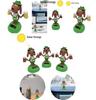 Solar Powered Dancing Beer Dog Car Ornament Office Decor Kids Gift Swing Dance Toy