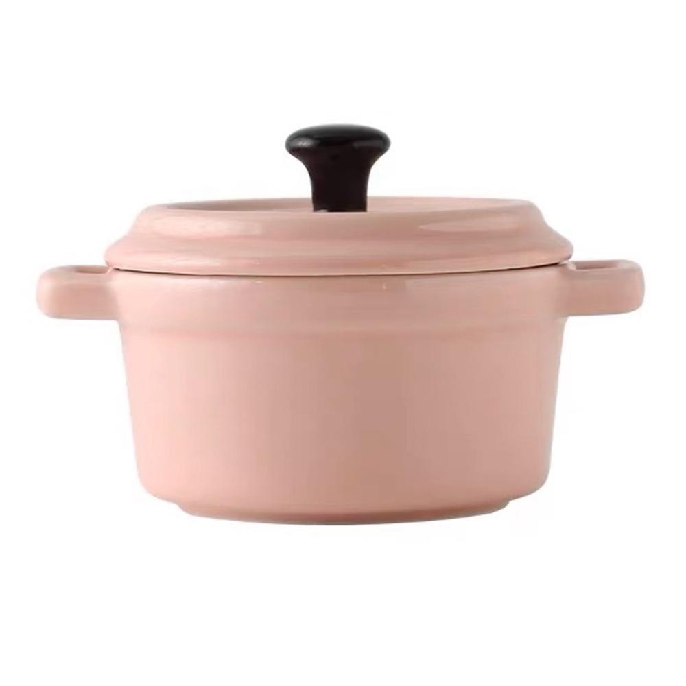 Миска для варки яиц на пару, защищающая от ожогов, с подвесными ушками, мини-кастрюля с крышками, миска для французского лукового супа, масло