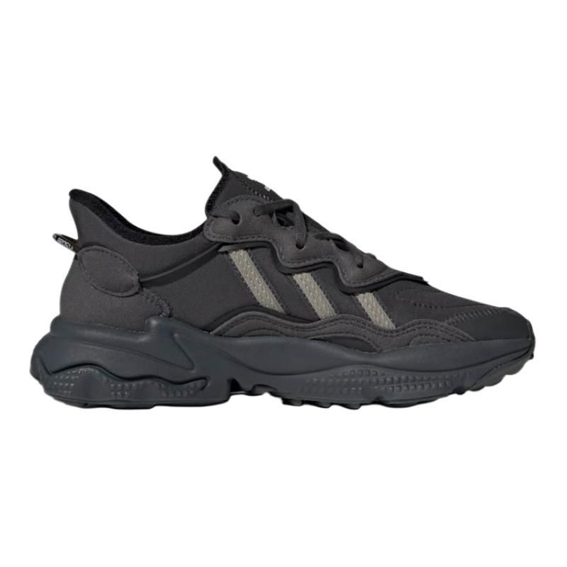 adidas Originals Ozweego Прочные низкие спортивные повседневные кроссовки Детские кроссовки Черно-серые H03126