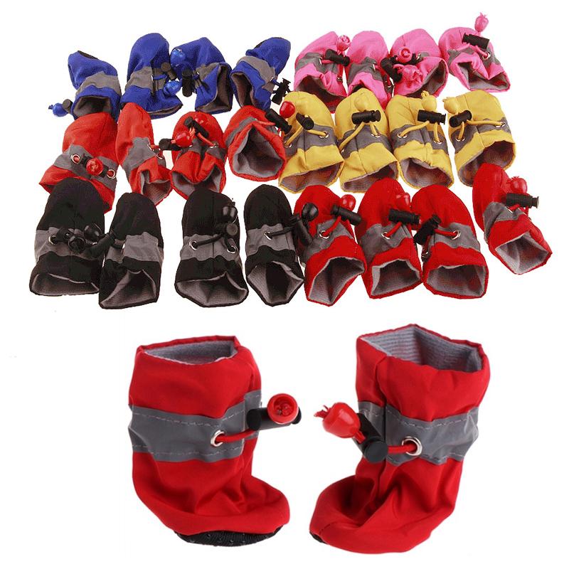 Теплые, зимние сапоги для собак