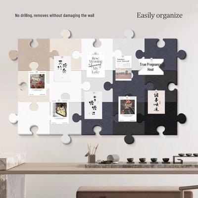 3D Самоклеящийся Фетровый Пазл для Украшения Стен