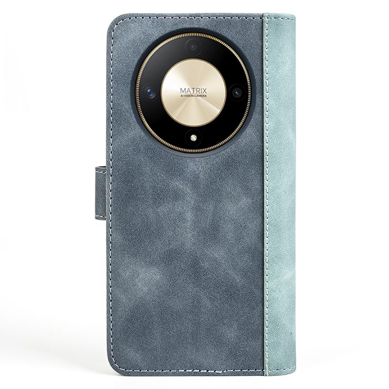 Для Honor X50 5G/X9b 5G/Magic6 Lite 5G Чехол Цветная вставка Фолио Кожаный Чехол для Мобильного Телефона