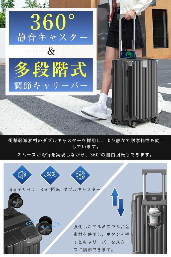 Carry Carry USB зарядный держатель для стакана скрытый крючок ультра двойная молния на 360 градусов деловая поездка [BUODCO] чемодан, чехол, сумка, порт для ручной клади, функция,