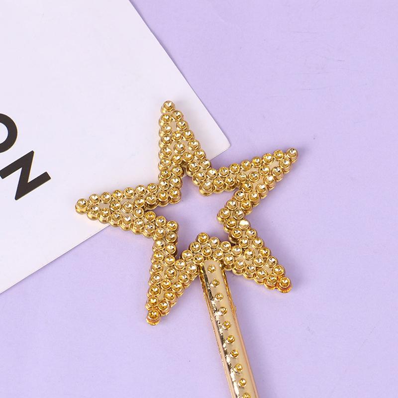 1 Pcs Fairy Wand Angel Star Magic Wand Five-Pointed Star Princess Magic Fairy Cane
