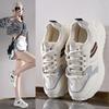 Мода 2024 Модные и универсальные трендовые уличные удобные спортивные туфли на толстой подошве Повседневные дышащие спортивные туфли для женщин