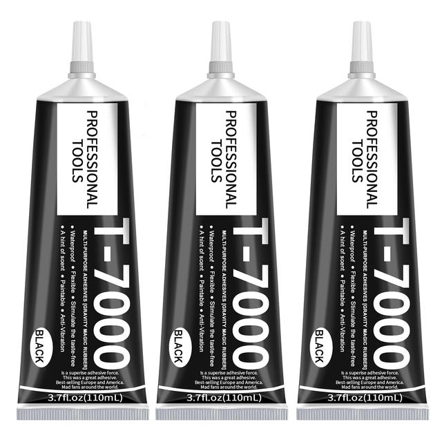 B7000 Transparent Glue Repair Mobile Screen Glue T7000 Black Waterproof Jewelry Craft Glue B7000 Super Strong Instant Adhesives