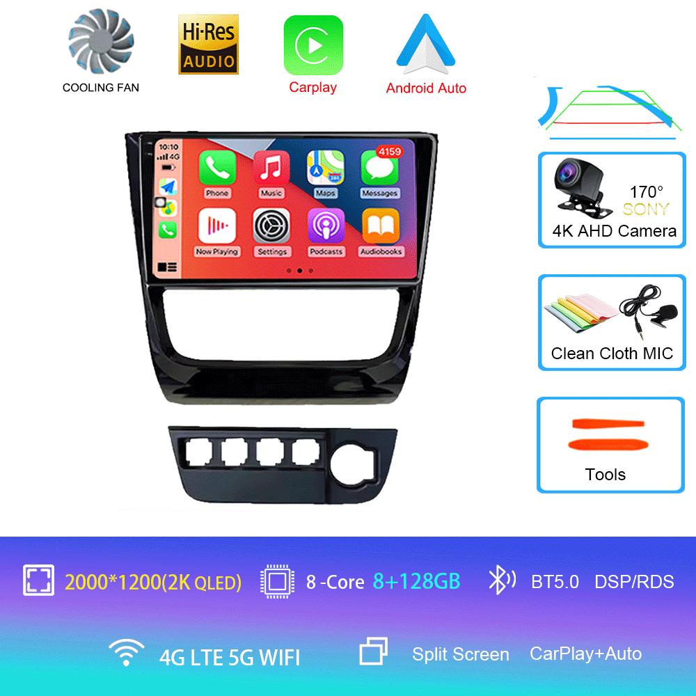 Автомобильное радио Android 14 для Volkswagen Golf GC 2010-2019 Мультимедийный проигрыватель Carplay GPS Навигация 4G WIFI Авто Стерео DSP IPS Экран