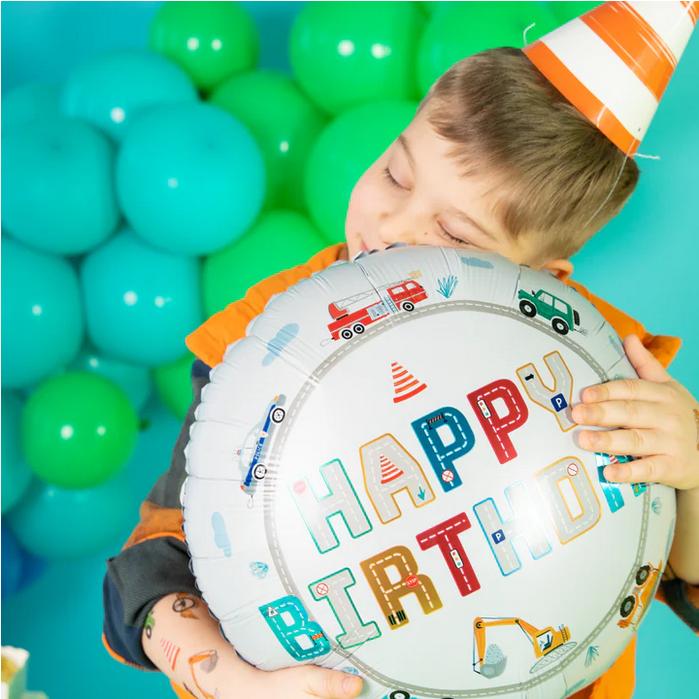 Balon Foliowy Samochody Auta Autka Urodziny 45Cm