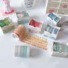 5Rolls/box Decorative Diary Journal Masking Tape Set Washi Tape DIY Scrapbooking Basic Pattern