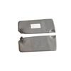 Inner Sun Visor Left Right 2 Piece Set Car Sun Visor Accessory For Renault Clio Symbol Light Gray