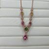 Sace Gems Ожерелья-подвески из стерлингового серебра 925 пробы с натуральным турмалином диаметром 3 мм для женщин, сверкающие ювелирные изделия, рождественский подарок