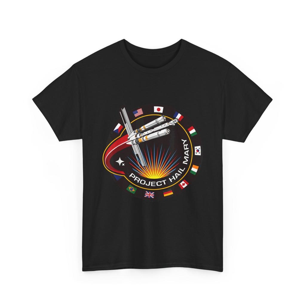 Project Hail Mary Shirt, Spaceship Mission Badge Poster T-Shirt