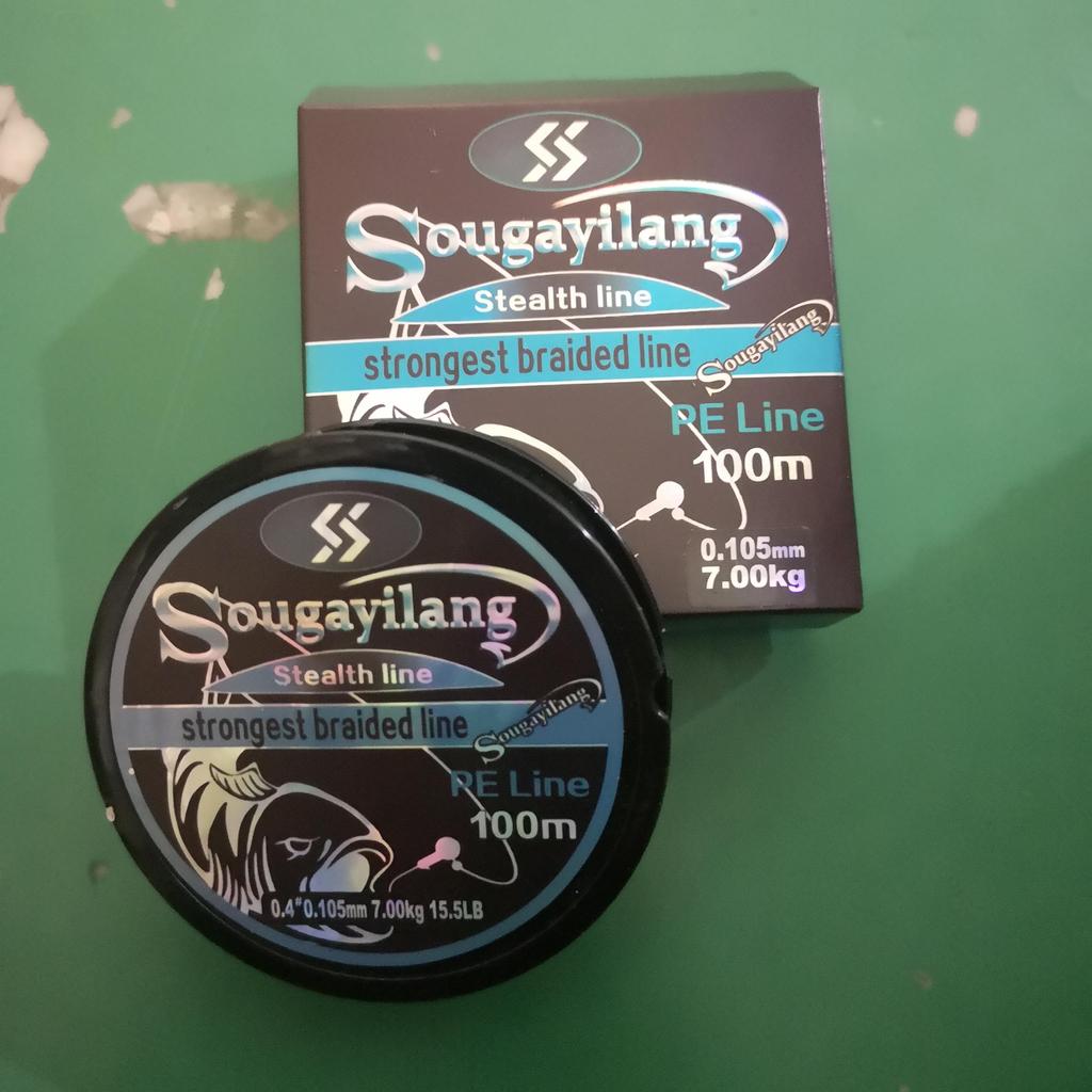 Плетеная леска 100 м, высокое качество, 4 стойки, 12-40 фунтов, гладкая плетеная монофильная леска