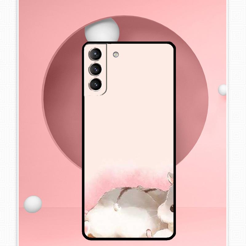 Hamsters Case For Samsung Galaxy S24 Ultra S22 Plus S20 S21 FE S8 S9 S10 Note 10 20 S23 Ultra Cover