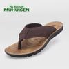2025 Men's Dual-Purpose Leather Sandals - Trendy Summer Flip-Flops for Beach & Driving