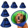 Adjustable Dog Collar Pet Elizabethan Collar AntiLicking Recovery Collar for All Breeds Soft Wound Protective Neck Cones