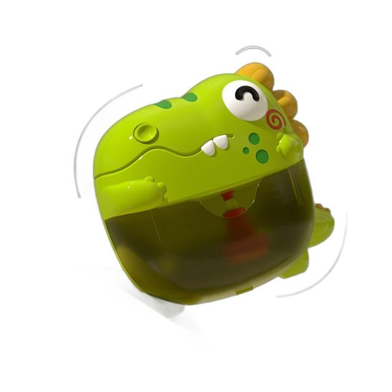 Машинка для мыльных пузырей «Динозавр» для детей, игрушки для ванны со светом и музыкой для сенсорных игр