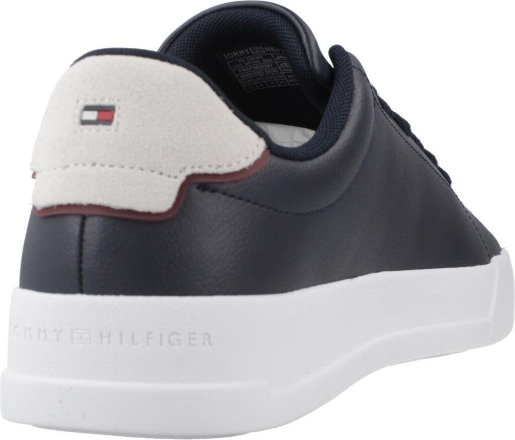 Кроссовки Tommy Hilfiger TH Court LTH Detail Ess navy white
