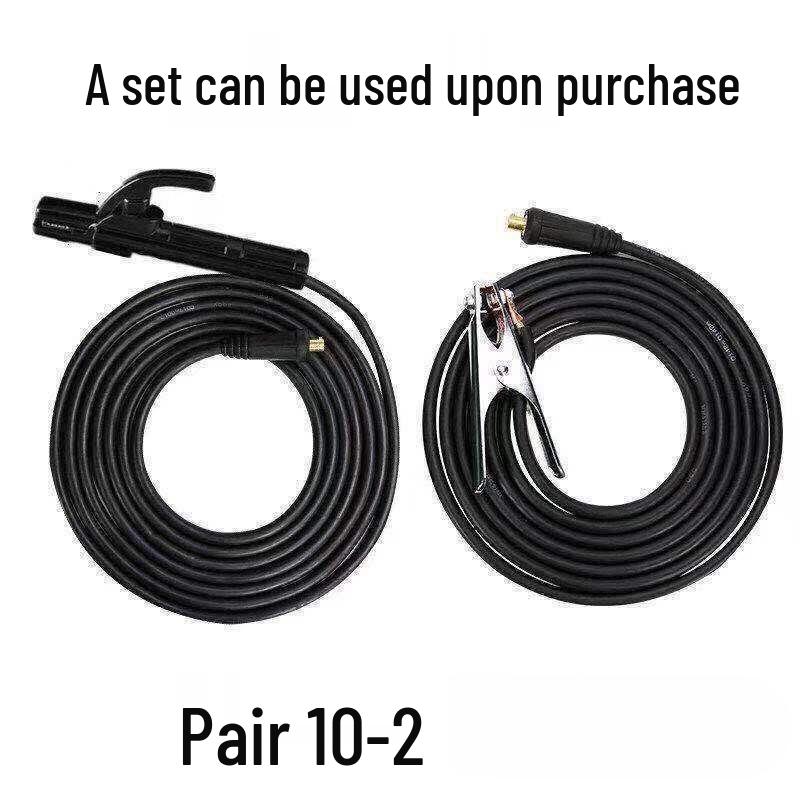 Бытовой сварочный аппарат в комплекте с кабелями и держателем